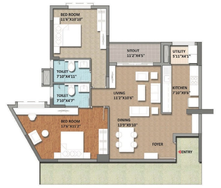 Floor Plan aqua block a Floor Plan Floor Plan