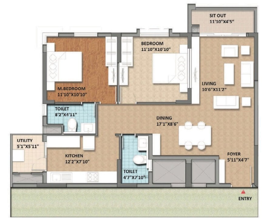 Floor Plan aqua block a Floor Plan Floor Plan