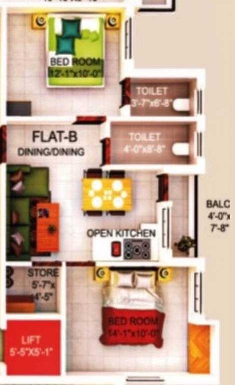  aranyak society Floor Plan Floor Plan