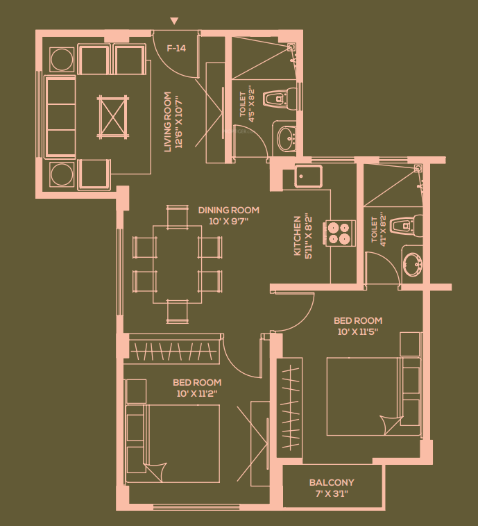 Floor Plan shangri la garden Floor Plan Floor Plan