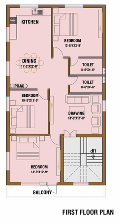  majesty residency Floor Plan First Floor Plan