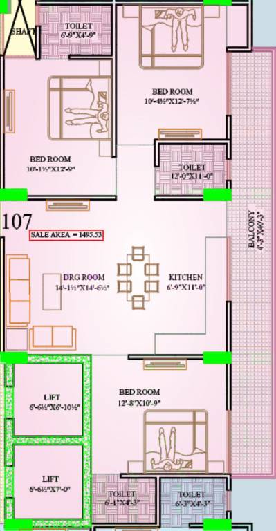 Floor Plan tanishq empire Floor Plan Floor Plan