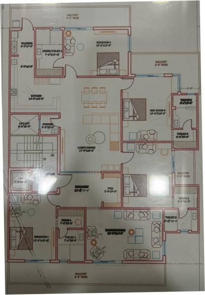  luxuries-floors Floor Plan Floor Plan