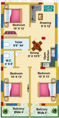  krishiv-residency Floor Plan Floor Plan
