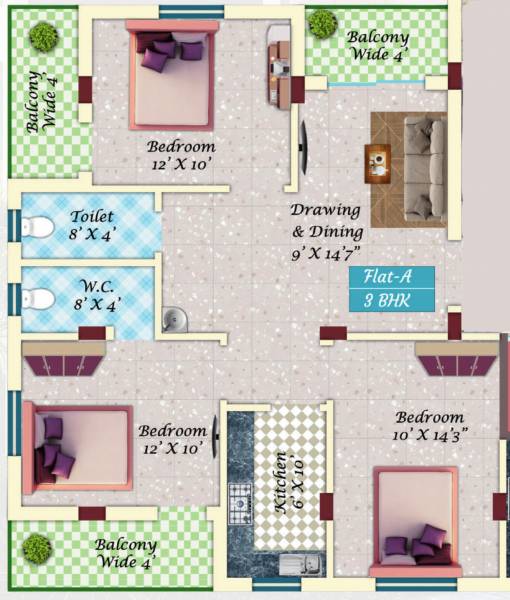 Floor Plan iswara-apartment Floor Plan Floor Plan