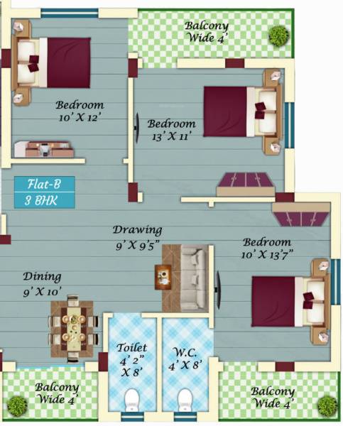 Floor Plan iswara-apartment Floor Plan Floor Plan