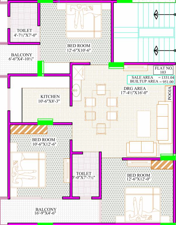Floor Plan vinayak residency i Floor Plan Floor Plan