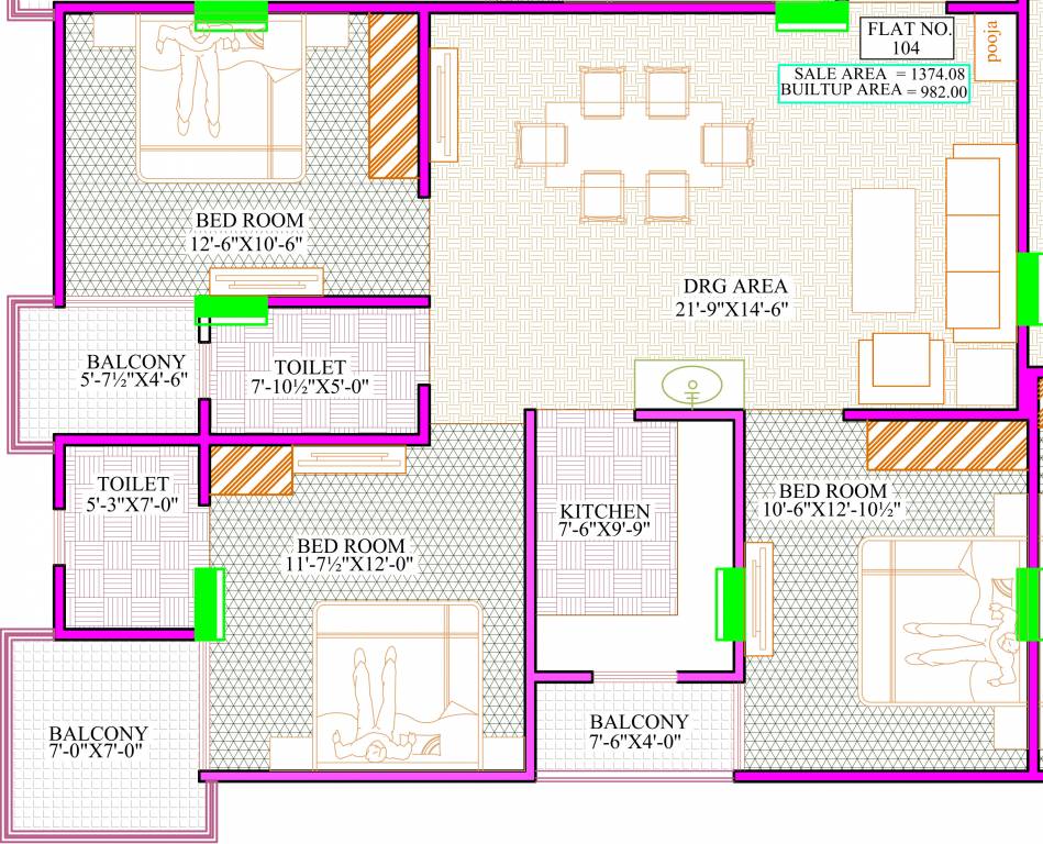 Floor Plan vinayak residency i Floor Plan Floor Plan