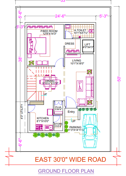  green tech o2 community Floor Plan Ground Floor Plan