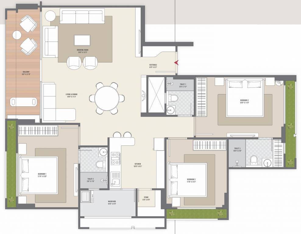  sapphire ii Floor Plan Floor Plan