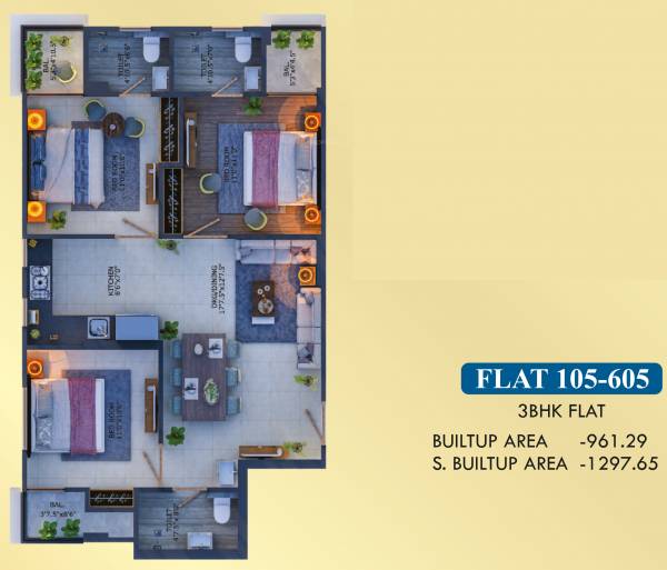  sadhana-residency-iv Floor Plan Floor Plan