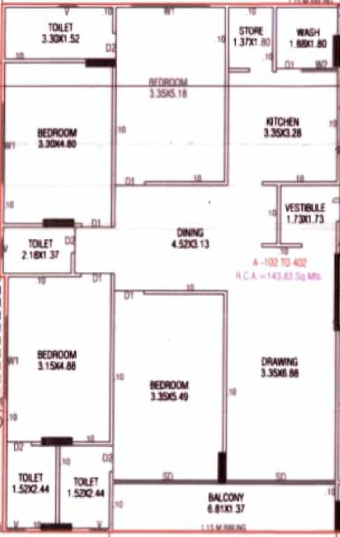 Floor Plan nakshatra nest Floor Plan Floor Plan
