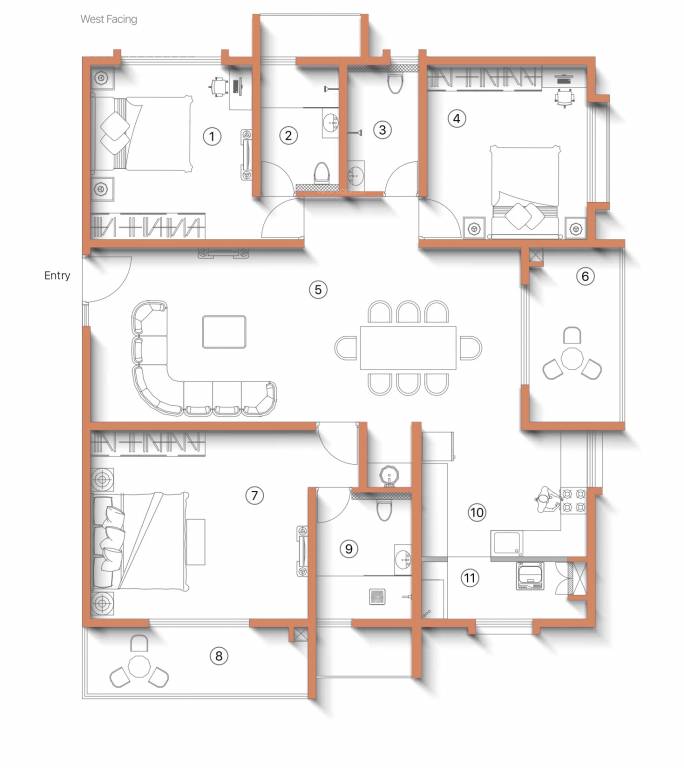  advaita Floor Plan Floor Plan