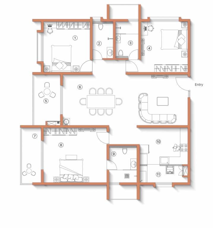  advaita Floor Plan Floor Plan