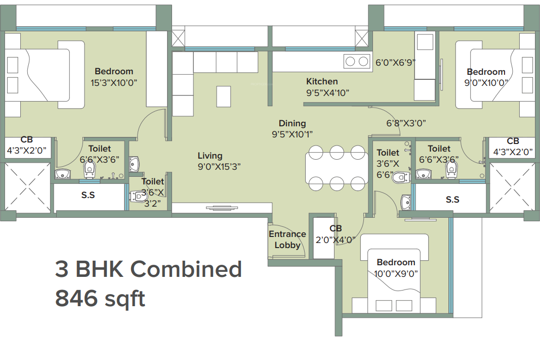 Floor Plan marathon neovalley narmada wing b Floor Plan Floor Plan