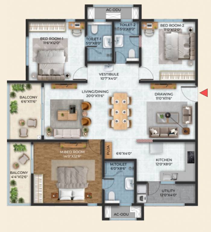 Floor Plan stone ridge Floor Plan Floor Plan