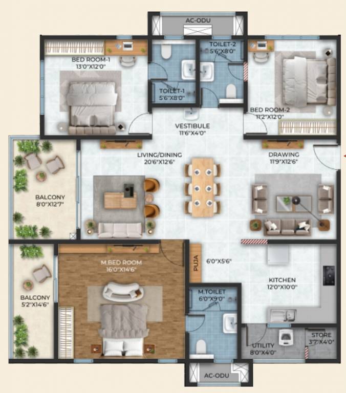Floor Plan stone ridge Floor Plan Floor Plan