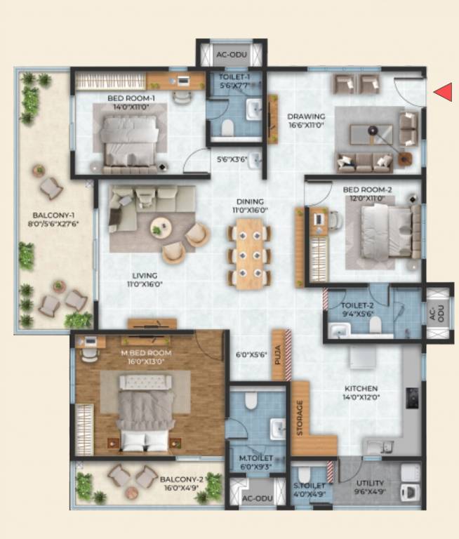 Floor Plan stone ridge Floor Plan Floor Plan
