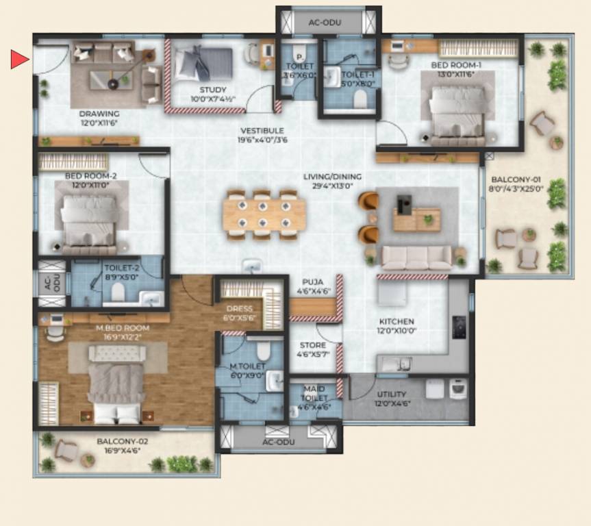 Floor Plan stone ridge Floor Plan Floor Plan
