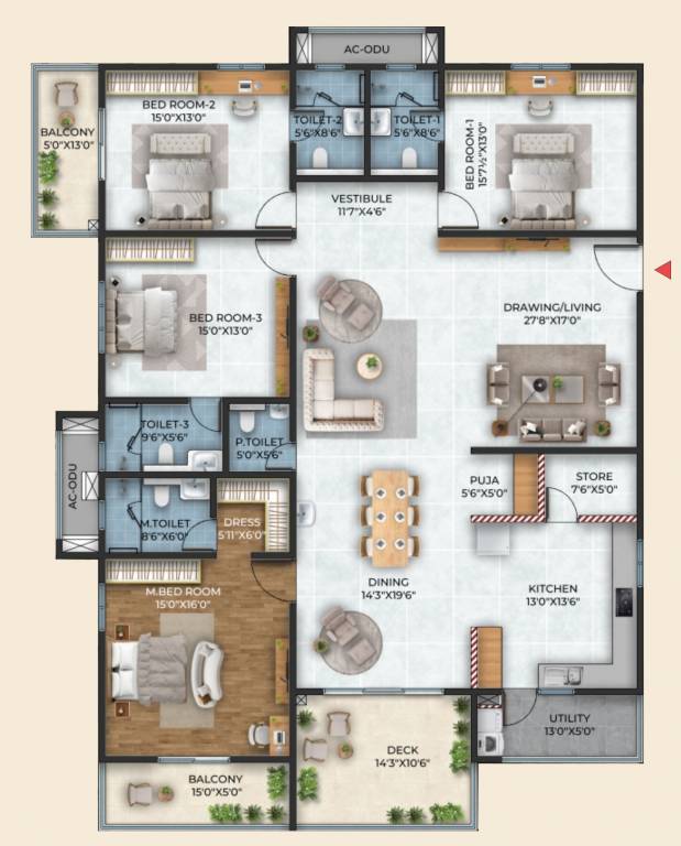 Floor Plan stone ridge Floor Plan Floor Plan