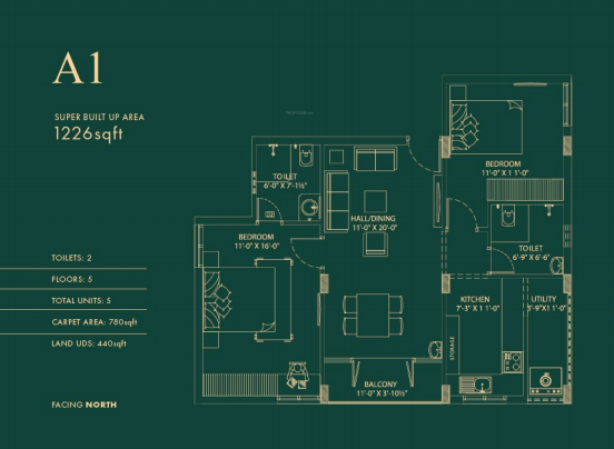 Floor Plan the gardenia Floor Plan Floor Plan
