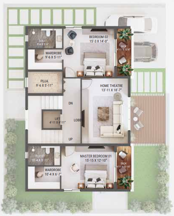  urban ranch Floor Plan First Floor Plan