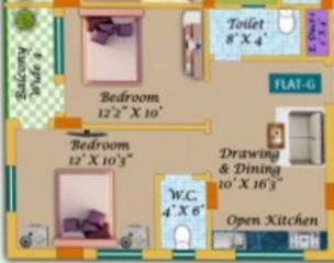  shree-chaitanya-housing-complex-block-2 Floor Plan Floor Plan