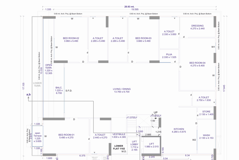 Lower Level Duplex Plan 88 royals Floor Plan Lower Level Duplex Plan