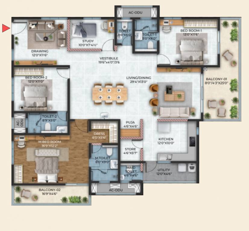 Floor Plan stone ridge north Floor Plan Floor Plan