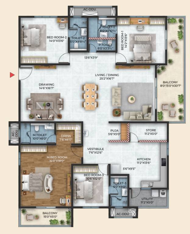 Floor Plan  stone ridge north Floor Plan Floor Plan
