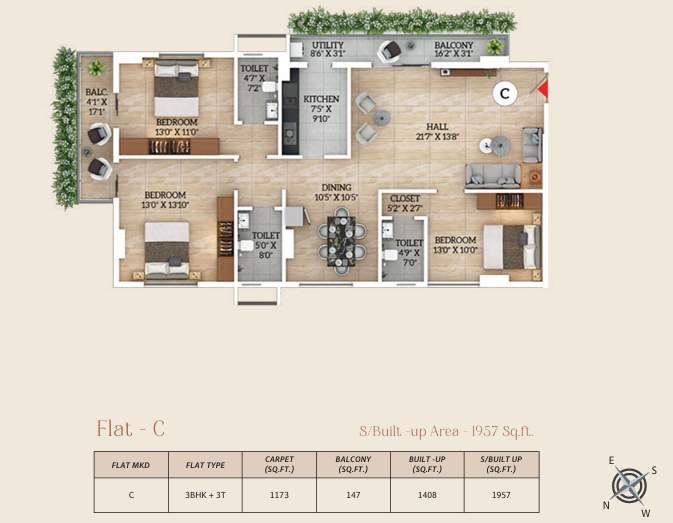  atreya Floor Plan Floor Plan