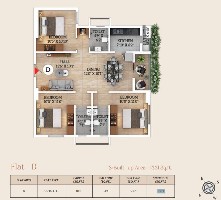  atreya Floor Plan Floor Plan