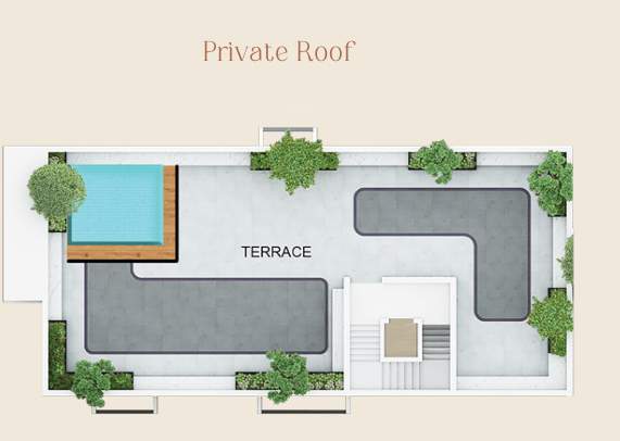  atreya Floor Plan Terrace Floor Plan