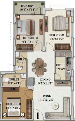 Floor Plan meena prime Floor Plan Floor Plan