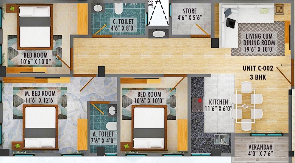 Floor Plan galaxy apartments Floor Plan Floor Plan