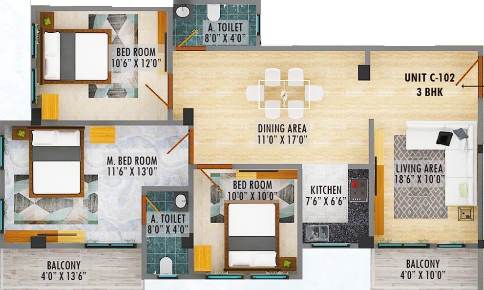 Floor Plan galaxy apartments Floor Plan Floor Plan