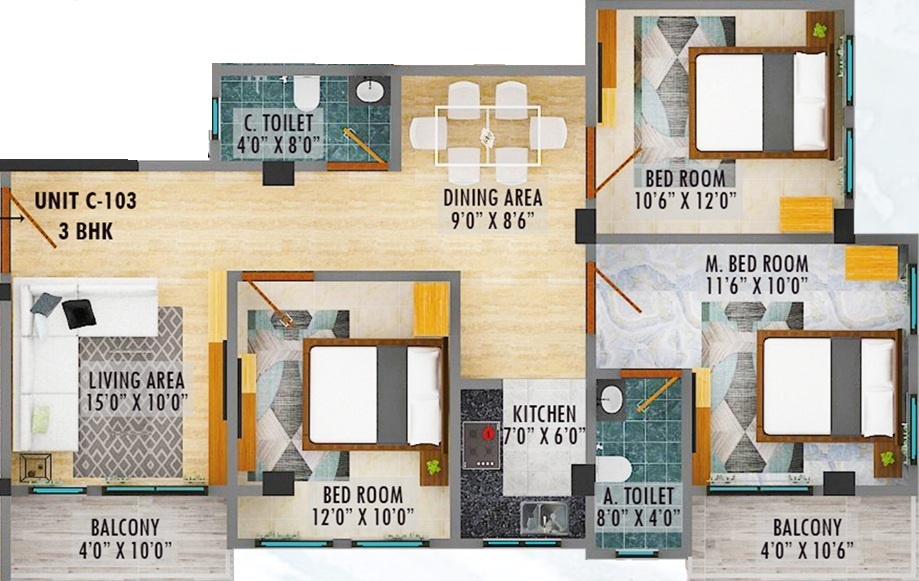 Floor Plan galaxy apartments Floor Plan Floor Plan