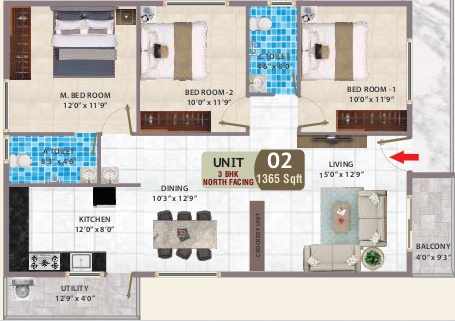 Floor Plan sri sai nandana crystal Floor Plan Floor Plan