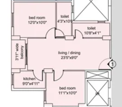 Floor Plan urban greens phase ii a Floor Plan Floor Plan