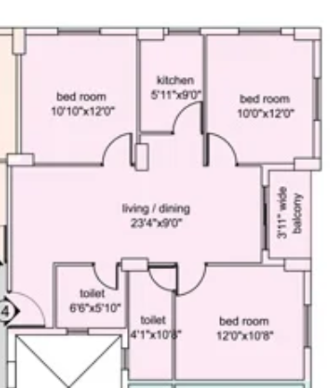 Floor Plan urban greens phase ii a Floor Plan Floor Plan