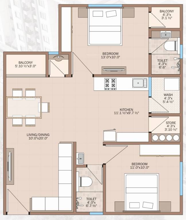 Floor Plan siddhnath park Floor Plan Floor Plan