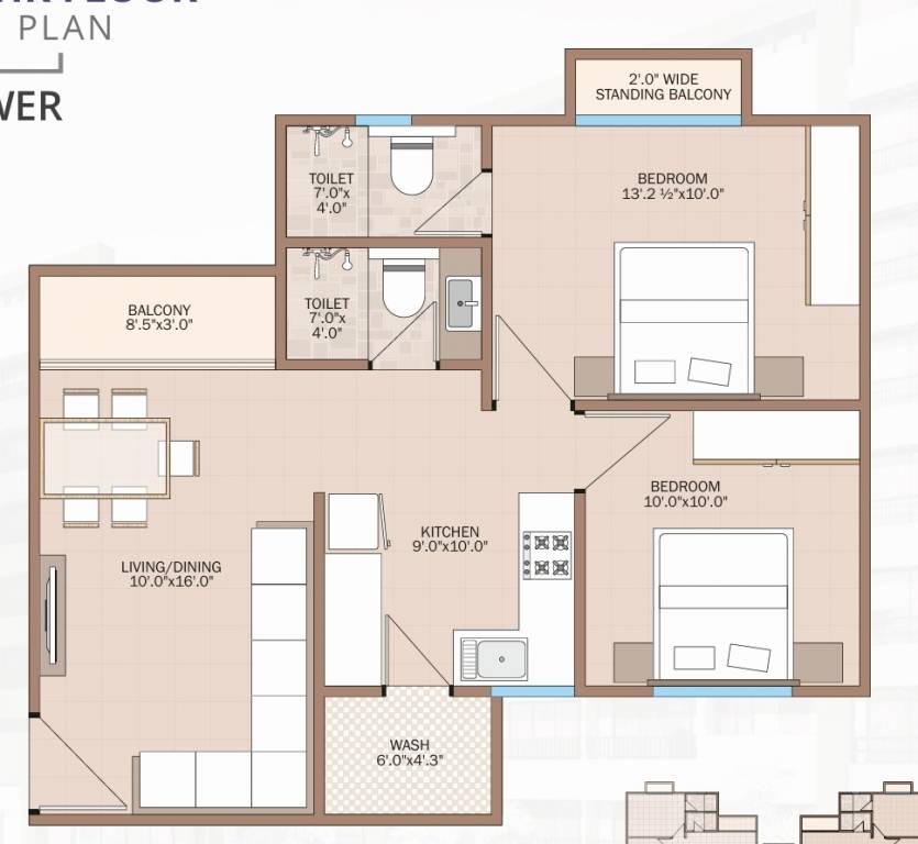 Floor Plan siddhnath park Floor Plan Floor Plan