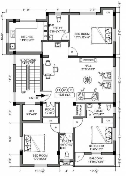  aadityaa-enclave Floor Plan Floor Plan