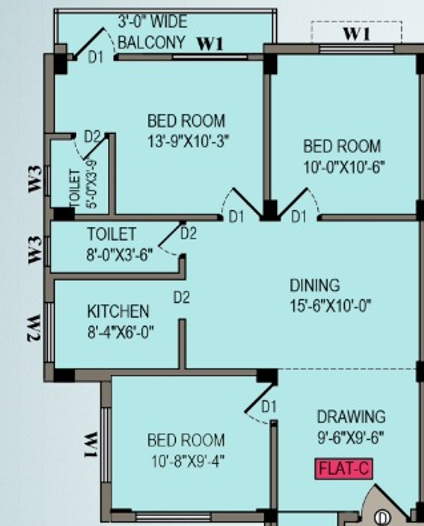  bakul-view-apartment Floor Plan Floor Plan