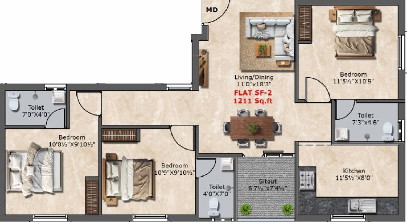 Floor Plan charan paradise Floor Plan Floor Plan