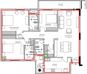 Floor Plan vatika-seven-elements Floor Plan Floor Plan