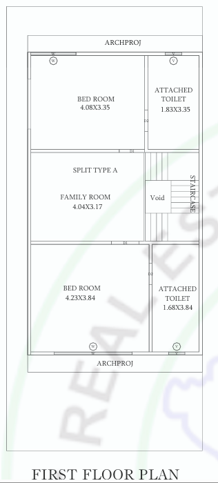  aarya elegaant Floor Plan First Floor Plan