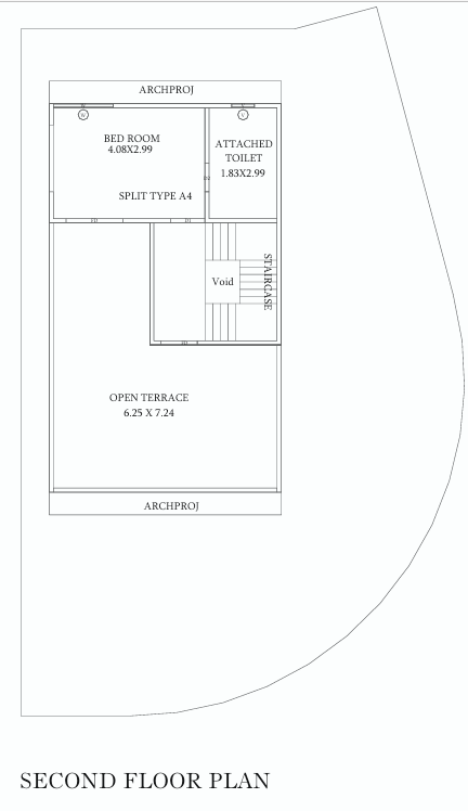  aarya elegaant Floor Plan Second Floor Plan