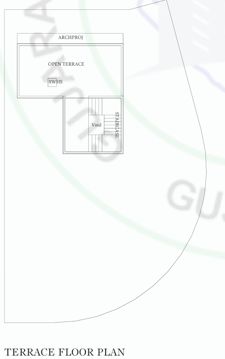Terrace Floor Plan aarya elegaant Floor Plan Terrace Floor Plan