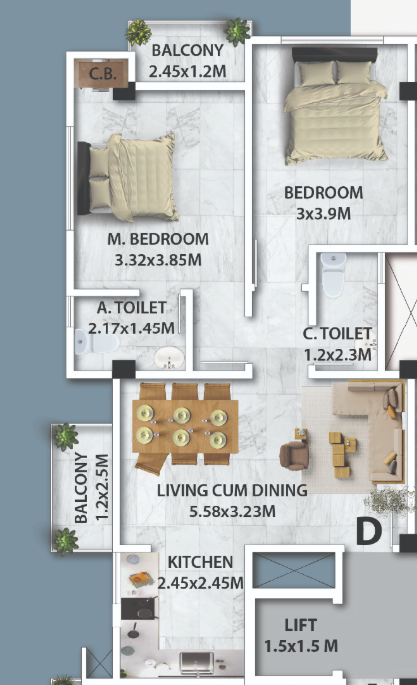 Floor Plan galaxy niwas Floor Plan Floor Plan